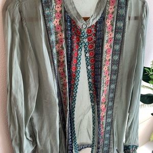 Vintage Johnny Was Blouse